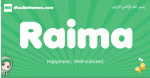 Raima arabic girl name and meaning, quranic girls name Raima