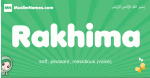 Rakhima arabic girl name and meaning, quranic girls name Rakhima