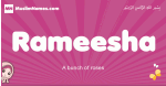 Rameesha arabic girls name and meaning, muslim girl name Rameesha
