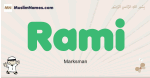 Rami muslim boys name and meaning, islamic boys name Rami
