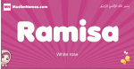 Ramisa arabic girls name and meaning, muslim girl name Ramisa