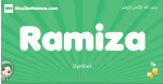 Ramiza arabic girl name and meaning, quranic girls name Ramiza
