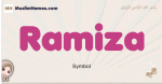 Ramiza muslim girls name and meaning, islamic girls name Ramiza