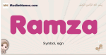 Ramza muslim girls name and meaning, islamic girls name Ramza