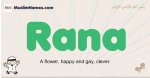 Rana muslim boys name and meaning, islamic boys name Rana