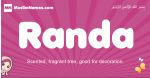 Randa arabic girls name and meaning, muslim girl name Randa