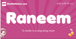 Raneem arabic girls name and meaning, muslim girl name Raneem