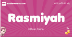 Rasmiyah arabic girls name and meaning, muslim girl name Rasmiyah