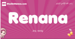 Renana arabic girls name and meaning, muslim girl name Renana
