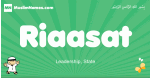 Riaasat arabic boys name and meaning, quranic boys name Riaasat
