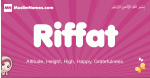 Riffat arabic girls name and meaning, muslim girl name Riffat