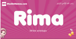 Rima arabic girls name and meaning, muslim girl name Rima