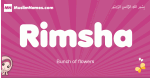 Rimsha arabic girls name and meaning, muslim girl name Rimsha