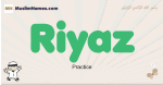 Riyaz muslim boys name and meaning, islamic boys name Riyaz