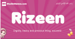 Rizeen arabic girls name and meaning, muslim girl name Rizeen