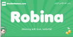 Robina arabic girl name and meaning, quranic girls name Robina