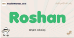 Roshan muslim boys name and meaning, islamic boys name Roshan