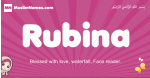 Rubina arabic girls name and meaning, muslim girl name Rubina