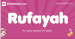 Rufayah arabic girls name and meaning, muslim girl name Rufayah