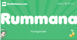 Rummana arabic girl name and meaning, quranic girls name Rummana