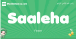 Saaleha arabic girl name and meaning, quranic girls name Saaleha