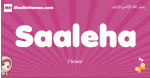 Saaleha arabic girls name and meaning, muslim girl name Saaleha