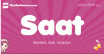 Saat arabic girls name and meaning, muslim girl name Saat