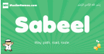 Sabeel arabic boys name and meaning, quranic boys name Sabeel