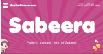 Sabeera arabic girls name and meaning, muslim girl name Sabeera