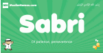 Sabri arabic boys name and meaning, quranic boys name Sabri