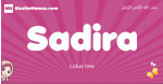 Sadira arabic girls name and meaning, muslim girl name Sadira