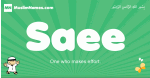 Saee arabic boys name and meaning, quranic boys name Saee