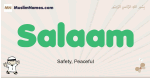 Salaam muslim boys name and meaning, islamic boys name Salaam
