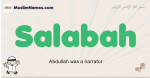Salabah muslim boys name and meaning, islamic boys name Salabah