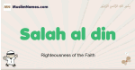 Salah-al-din muslim boys name and meaning, islamic boys name Salah-al-din