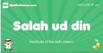 Salah-ud-din arabic boys name and meaning, quranic boys name Salah-ud-din