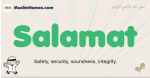 Salamat muslim boys name and meaning, islamic boys name Salamat