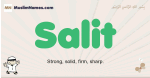 Salit muslim boys name and meaning, islamic boys name Salit