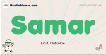 Samar muslim boys name and meaning, islamic boys name Samar