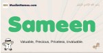 Sameen muslim boys name and meaning, islamic boys name Sameen