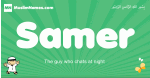 Samer arabic boys name and meaning, quranic boys name Samer