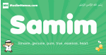 Samim arabic boys name and meaning, quranic boys name Samim