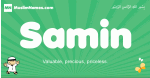 Samin arabic boys name and meaning, quranic boys name Samin