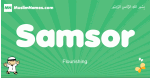 Samsor arabic boys name and meaning, quranic boys name Samsor