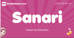Sanari arabic girls name and meaning, muslim girl name Sanari