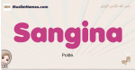 Sangina muslim girls name and meaning, islamic girls name Sangina