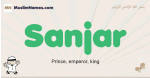 Sanjar muslim boys name and meaning, islamic boys name Sanjar