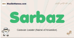 Sarbaz muslim boys name and meaning, islamic boys name Sarbaz