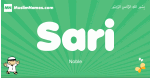 Sari arabic boys name and meaning, quranic boys name Sari