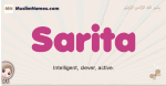 Sarita muslim girls name and meaning, islamic girls name Sarita